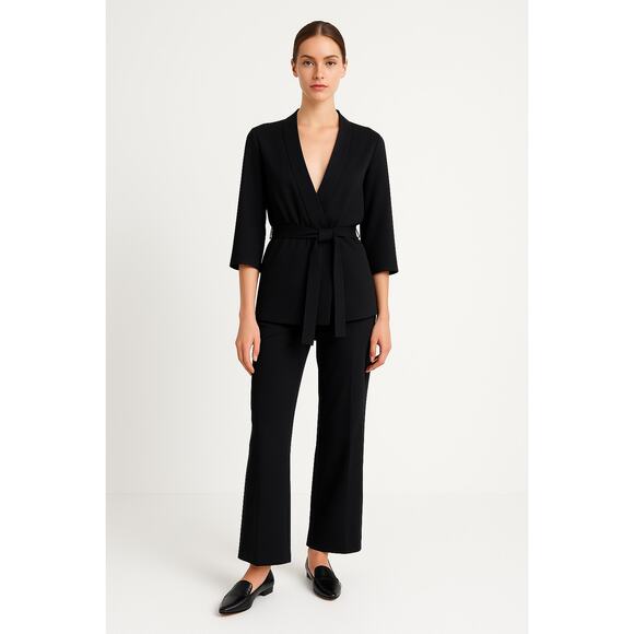 Stella McCartney Kimono Wrap Jacket | Vegan Minimalist | Sculptural Streetwear - Picture 1 of 14
